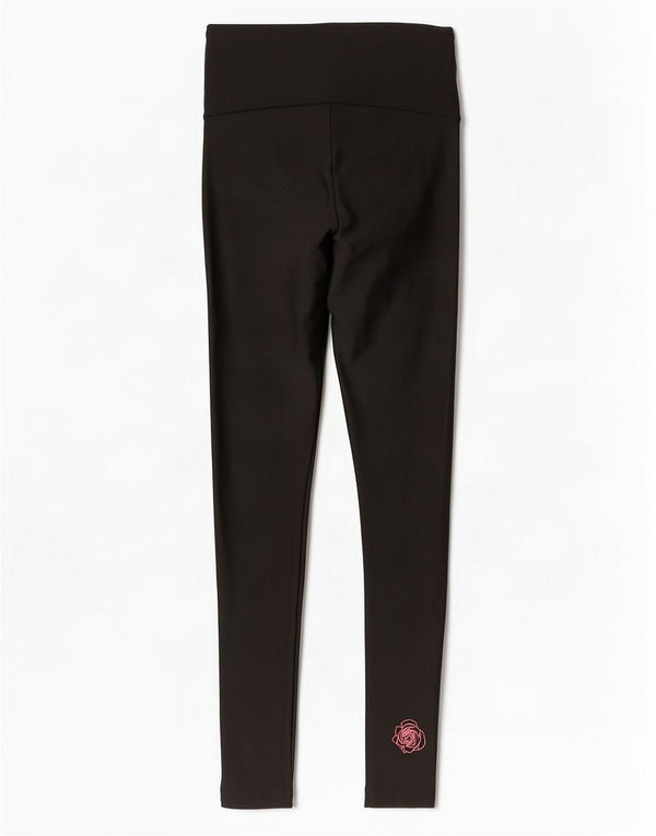 Leggings Puma Feminino UK 4 XS Preto Floral Poliamida