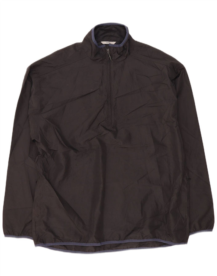 Jaqueta de chuva masculina Marks & Spencer UK 40 grande poliéster preto