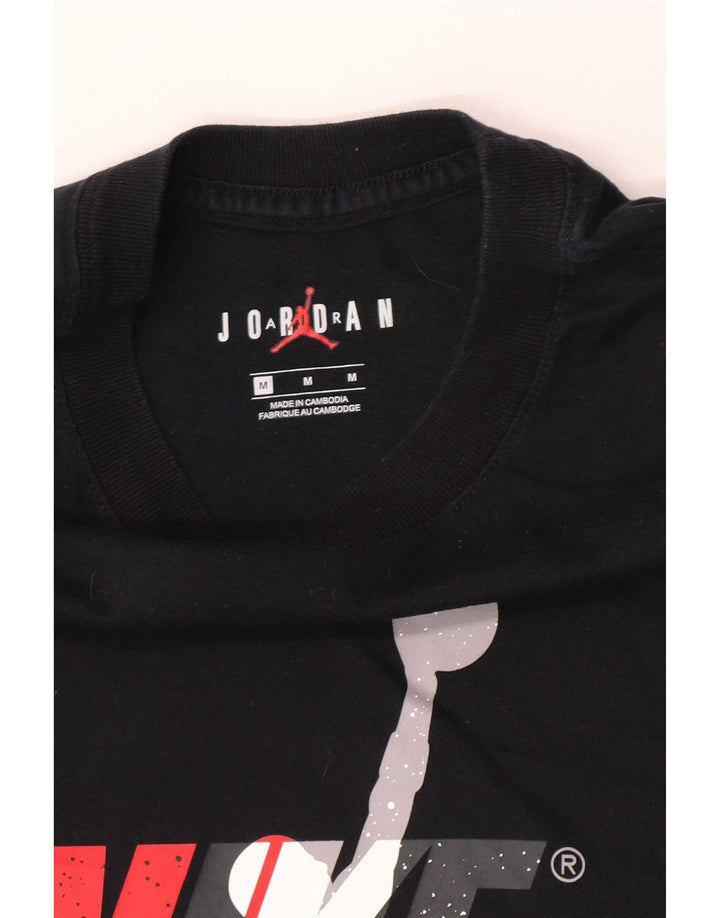 Camiseta Jordan Masculina Graphic Top Médio Preto