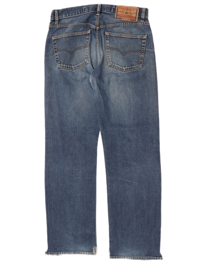 Jeans retos masculinos Diesel W32 L30 algodão azul