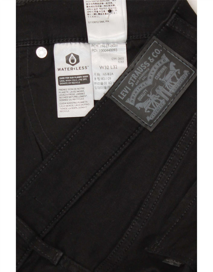 Calça jeans feminina Levi's 312 Shaping Slim W32 L32 algodão preto