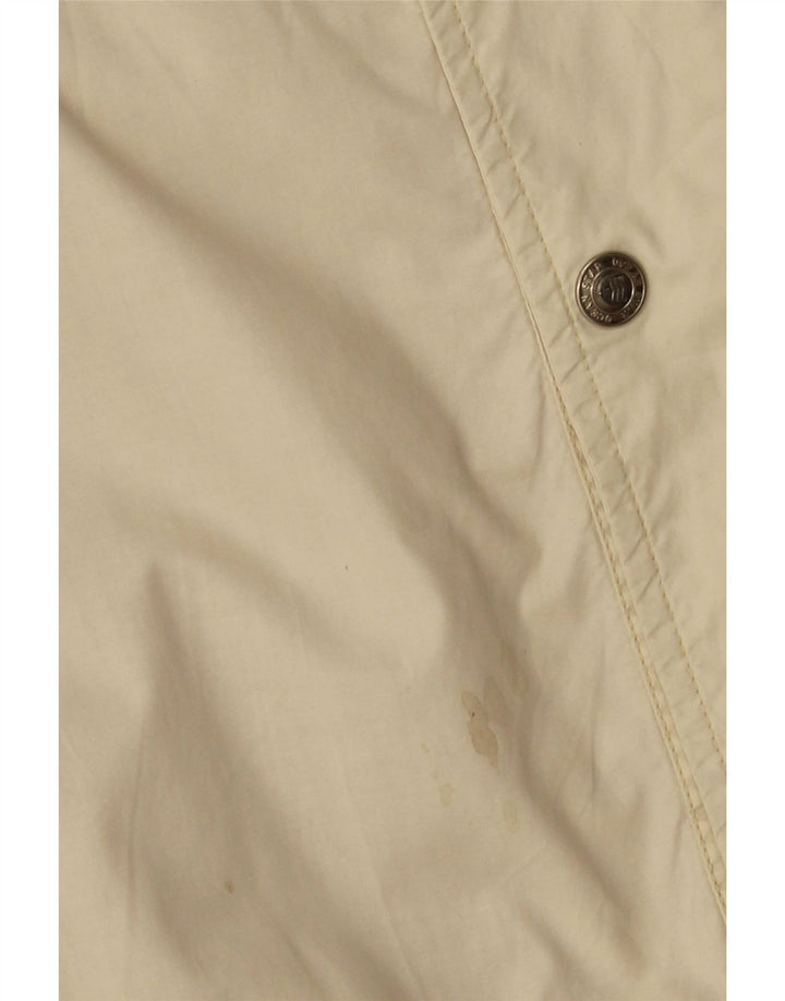 Jaqueta corta-vento masculina Ocean Star IT 46 Small White Colourblock sintético