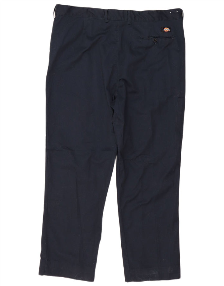 Calça masculina Dickies Straight Suit W40 L28 azul marinho poliéster clássico