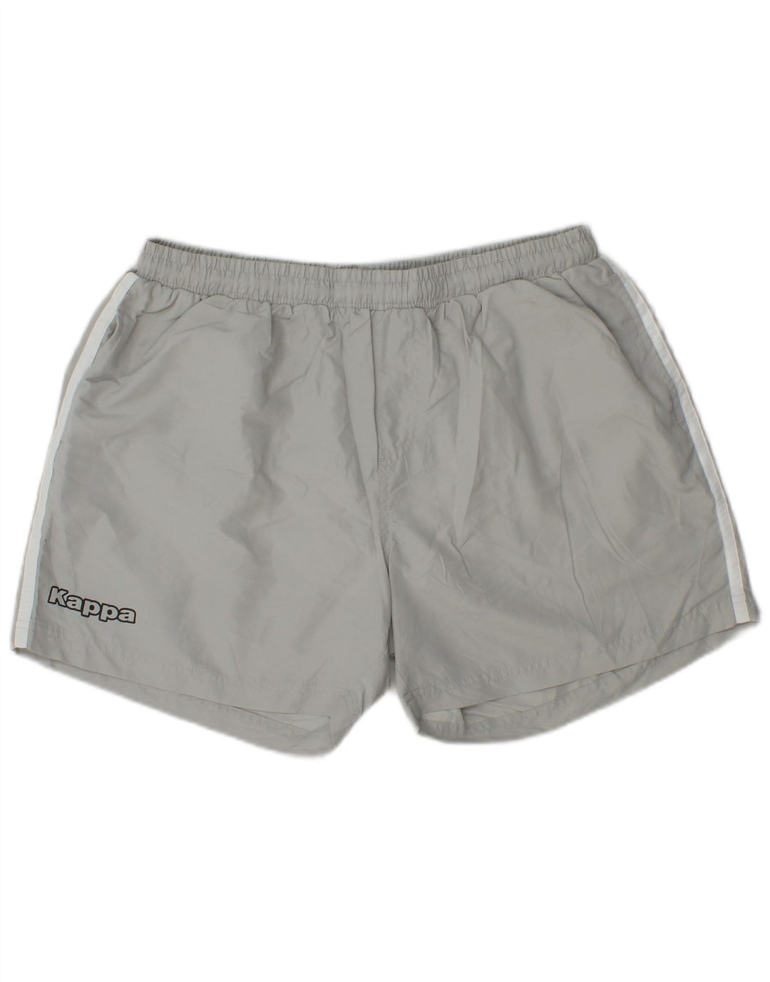 Shorts esportivos masculinos KAPPA 2XL poliéster cinza