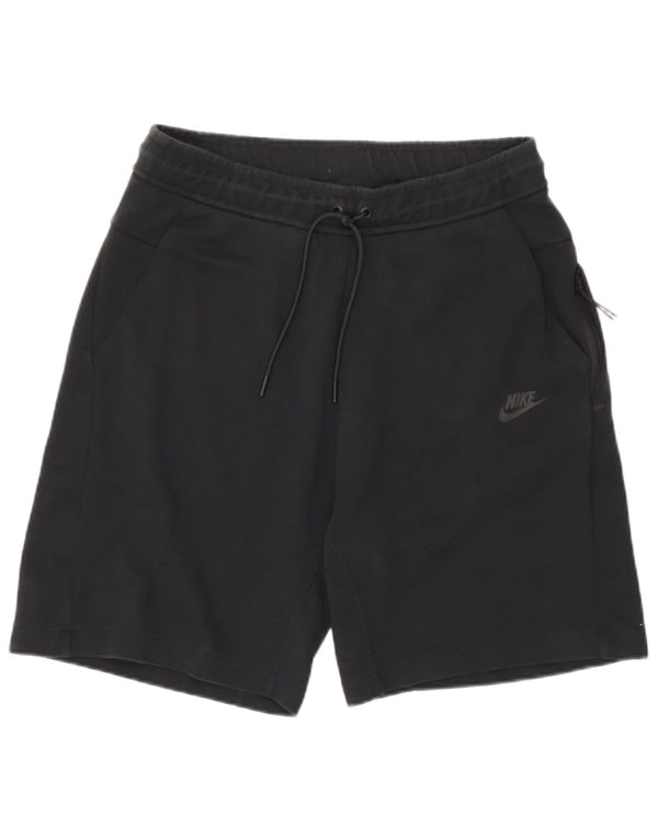 Shorts esportivos masculinos Nike médio preto algodão