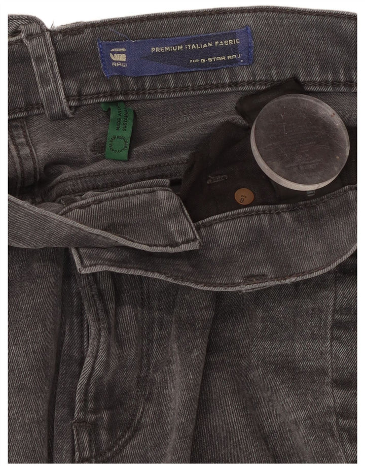 Jeans slim masculino G-STAR W32 L30 algodão cinza