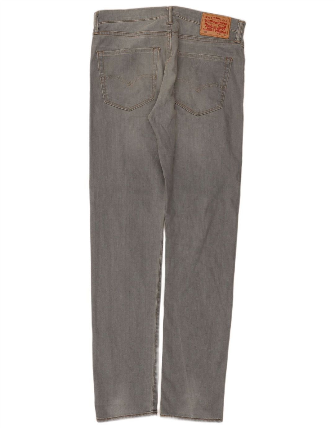 Levi's Masculino 508 Tapered Jeans W31 L34 Cinza Algodão