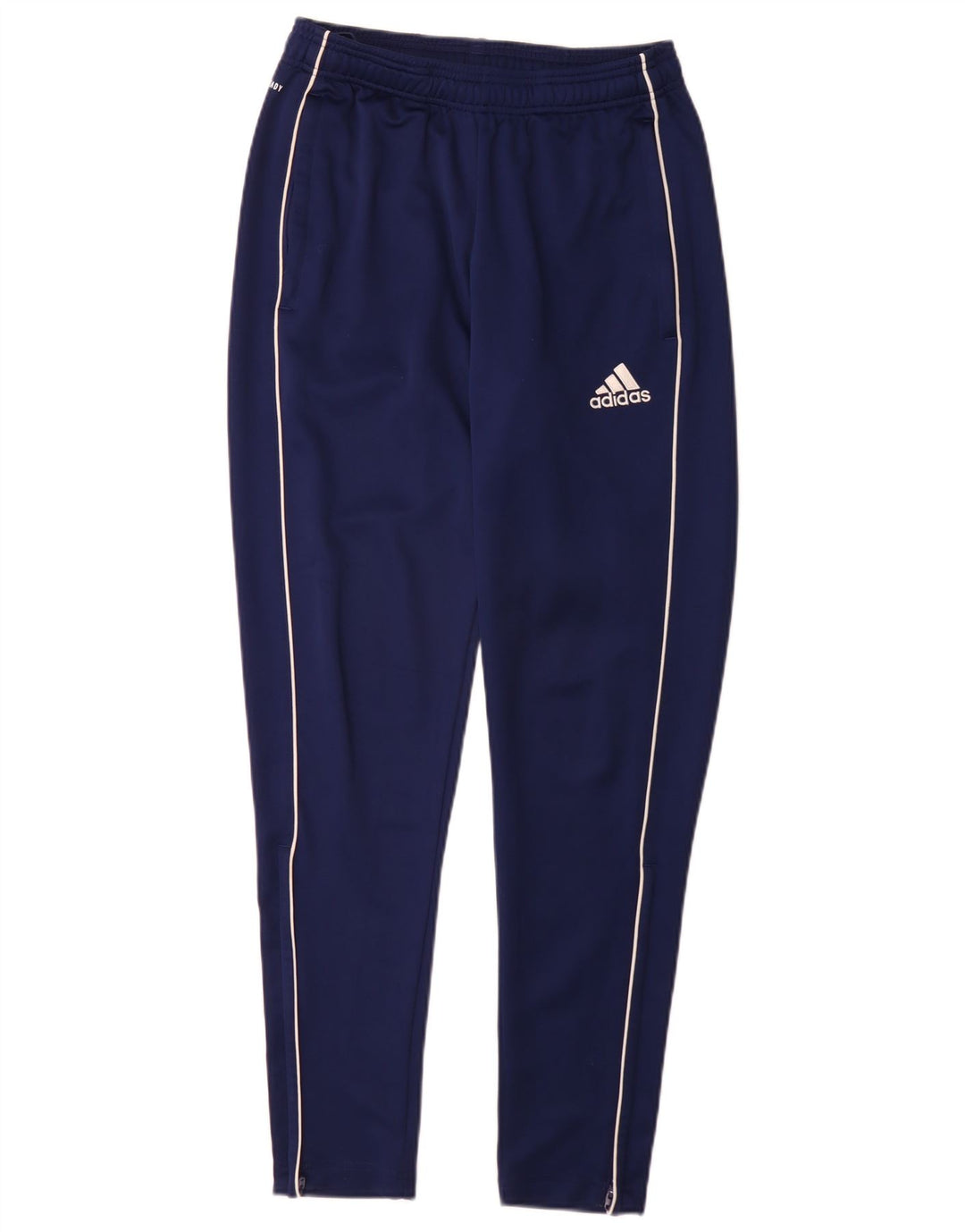 Calça de treino Adidas Aeroready masculina pequena azul marinho poliéster
