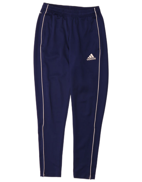 Calça de treino Adidas Aeroready masculina pequena azul marinho poliéster