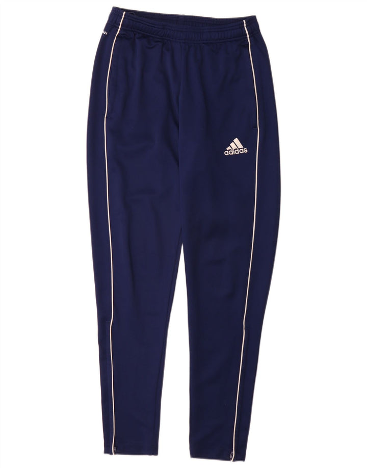 Calça de treino Adidas Aeroready masculina pequena azul marinho poliéster