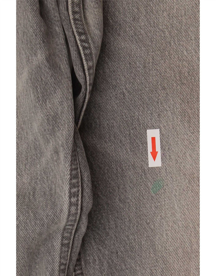 Calça jeans reta feminina Zara EU 40 médio W30 L29 cinza