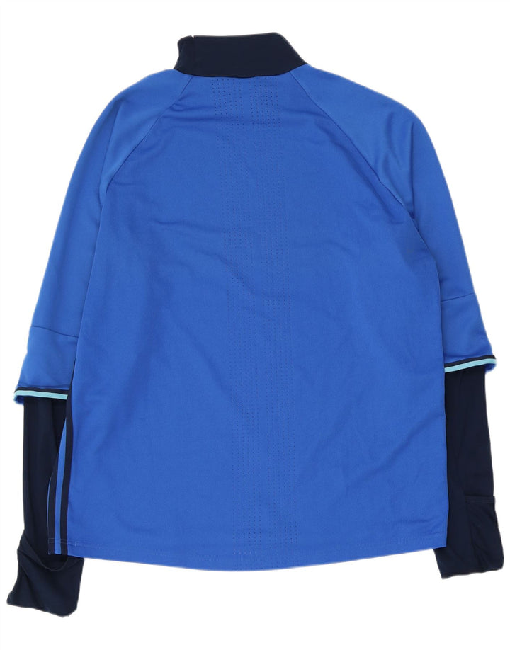 Adidas Masculino Climacool Top Manga Longa XL Azul Colourblock Poliéster