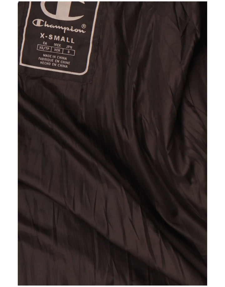 Jaqueta acolchoada feminina grande CHAMPION UK 6 XS preta