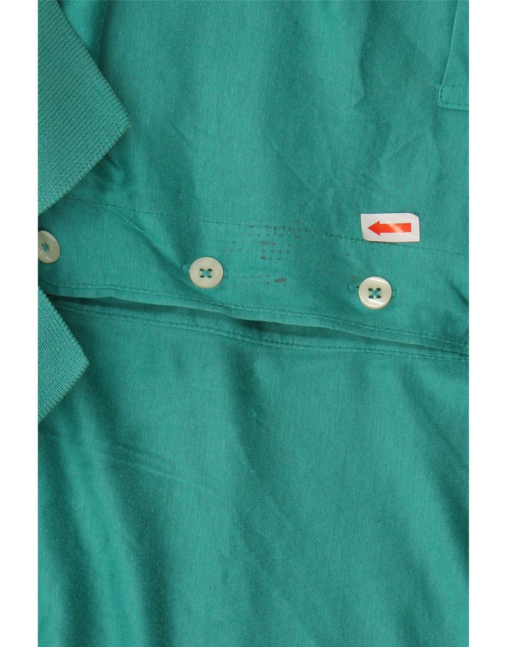 Camisa polo masculina FILA IT 46 pequeno algodão verde