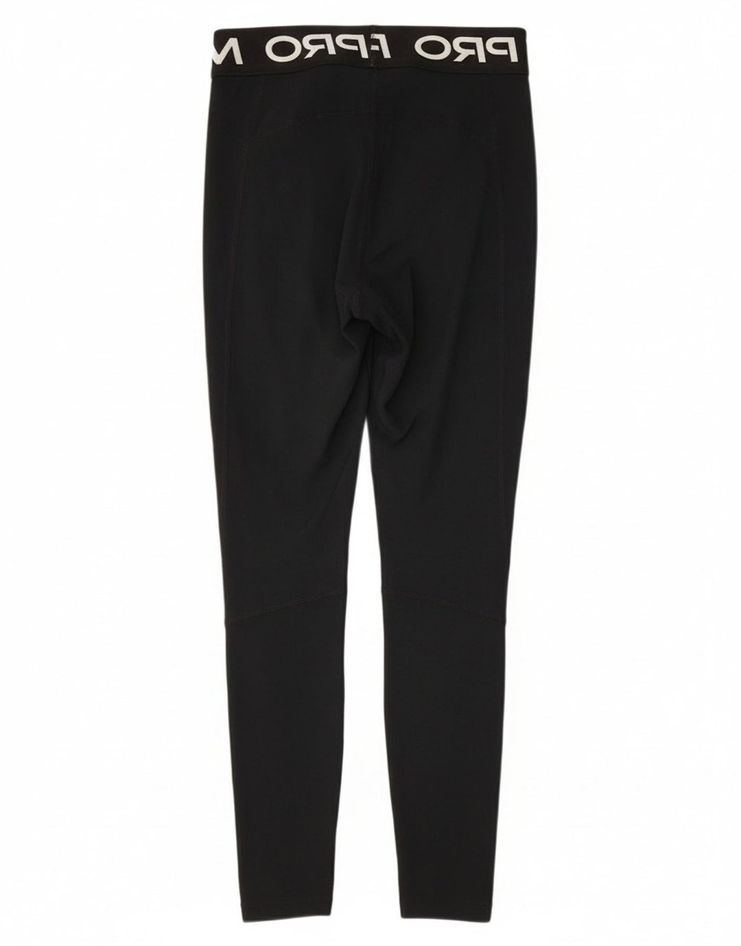 Nike Womens Graphic Leggings UK 8 Pequeno Poliéster Preto