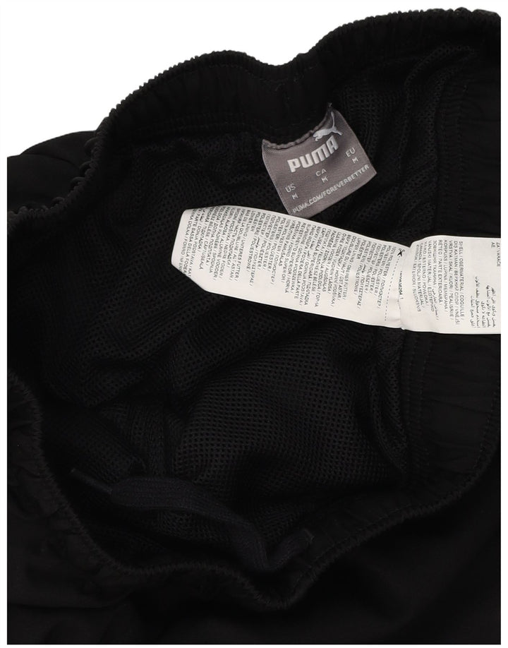 Calça de treino masculina Puma Joggers médio preto poliéster