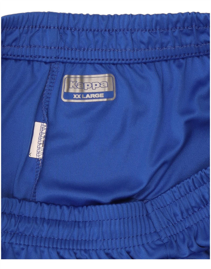 Shorts esportivos gráficos masculinos Kappa 2XL azul