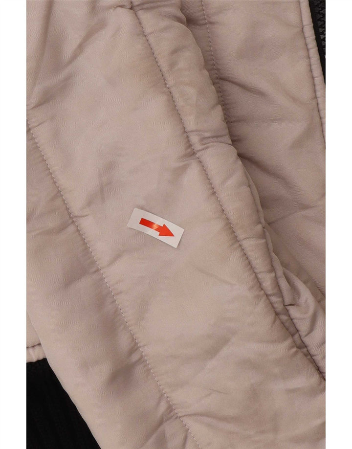 Jaqueta acolchoada com capuz para meninos Refrigiwear 13-14 anos off white poliamida