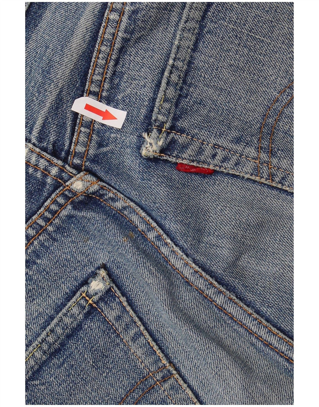 Shorts jeans feminino Levi's W28 azul médio