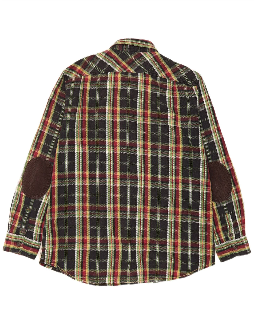 Marlboro Classics Camisa masculina de flanela xadrez personalizada 3XL preta xadrez