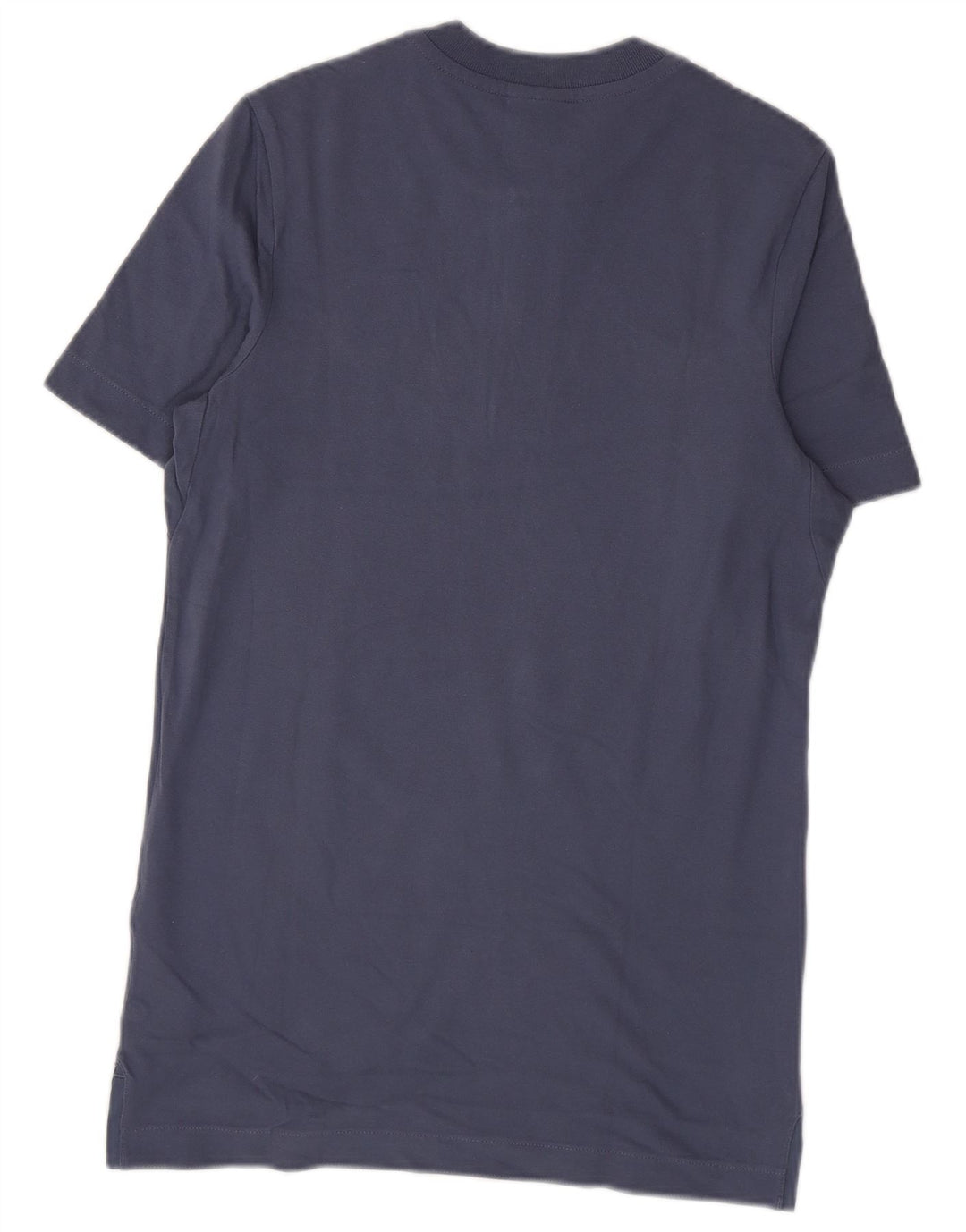 Nike Mens Inter Milan Camiseta Top Pequeno Azul Algodão