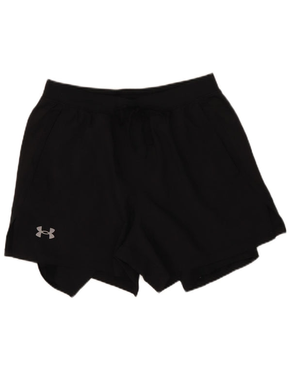 Shorts esportivos femininos Under Armour UK 12 médio preto