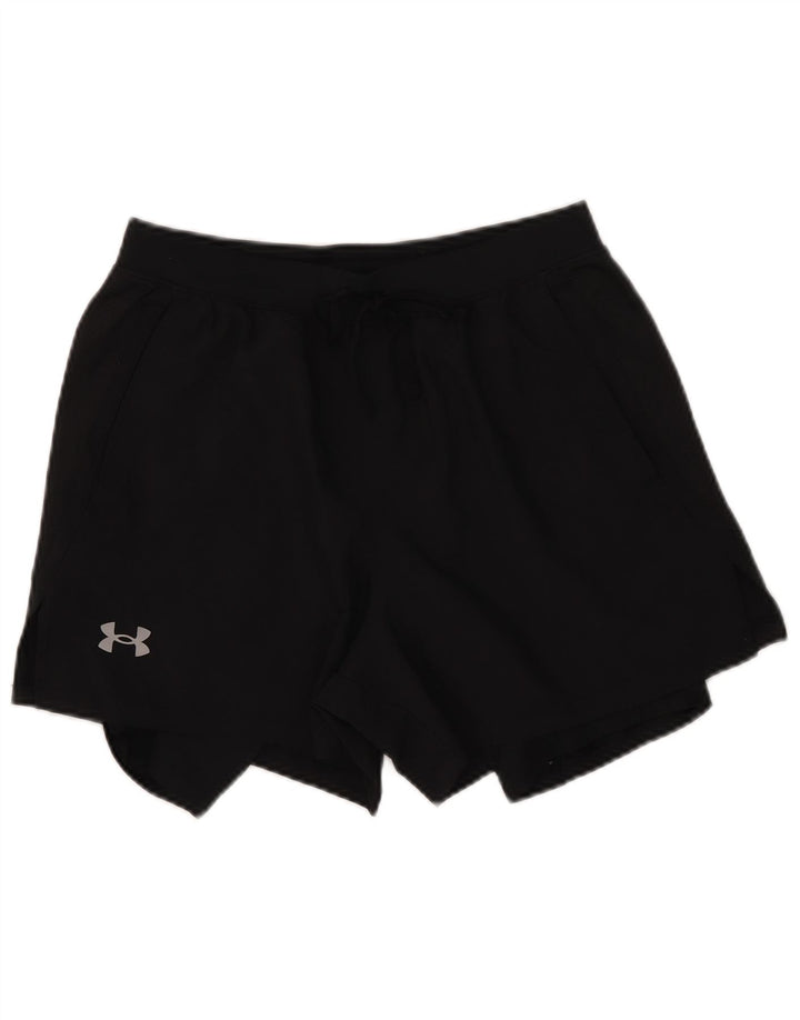 Shorts esportivos femininos Under Armour UK 12 médio preto