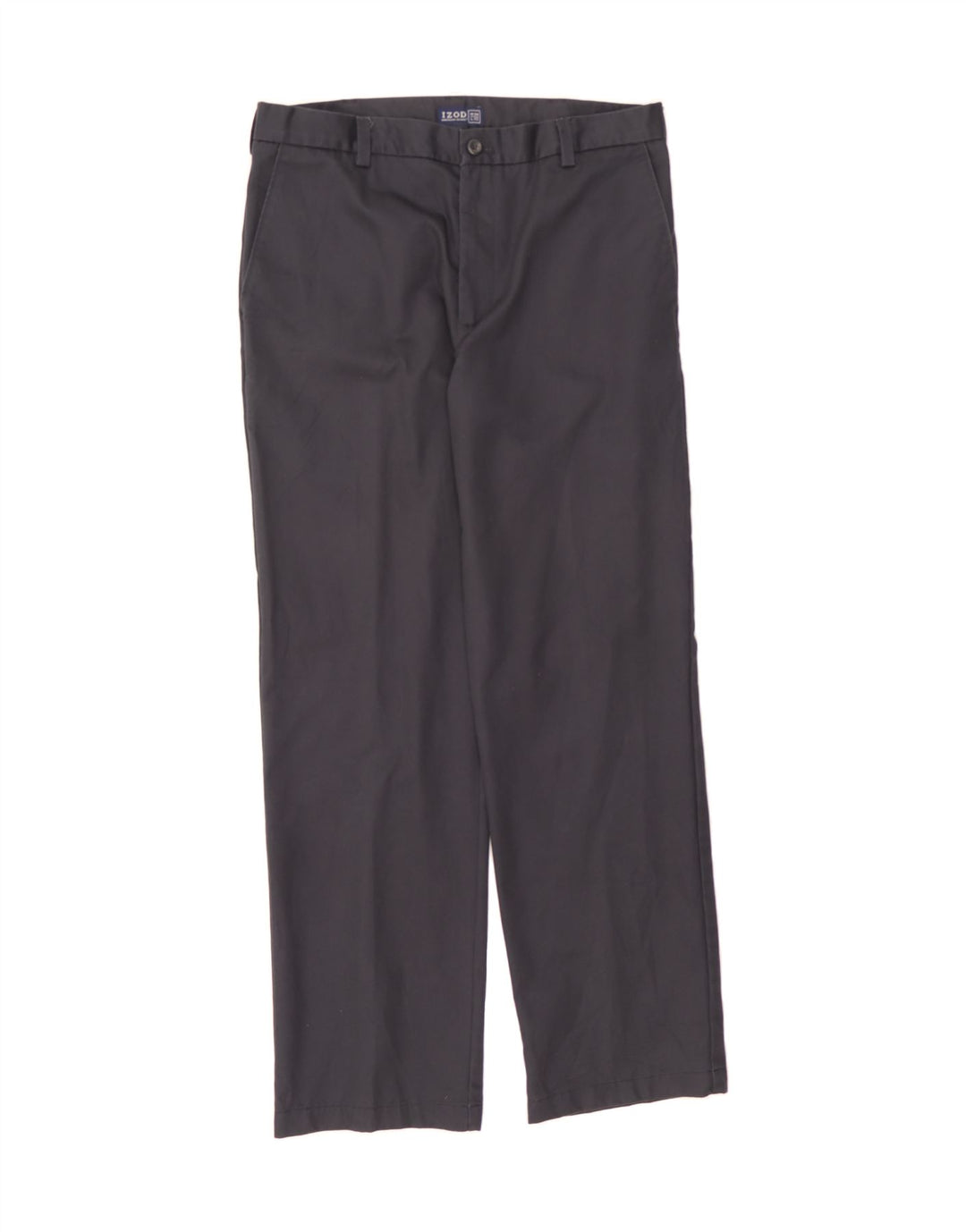 IZOD Mens Straight Chino Trousers W34 L32 Navy Blue Cotton Vintage Izod and Second-Hand Izod from Messina Hembry 