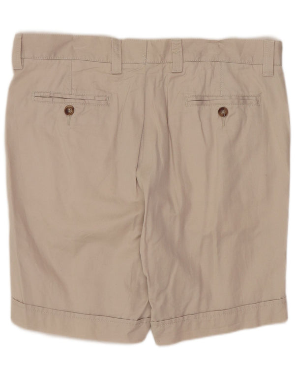 EUROPEAN PROJECT Mens Pegged Chino Shorts IT 52 XL W32 Beige Cotton