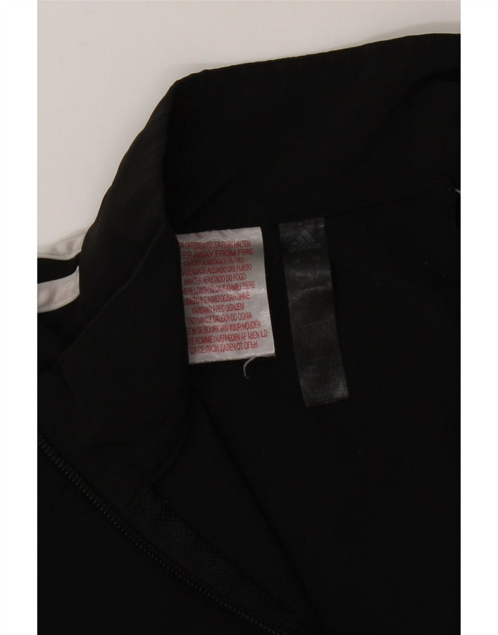 Casaco de treino adidas menino 11-12 anos preto poliéster
