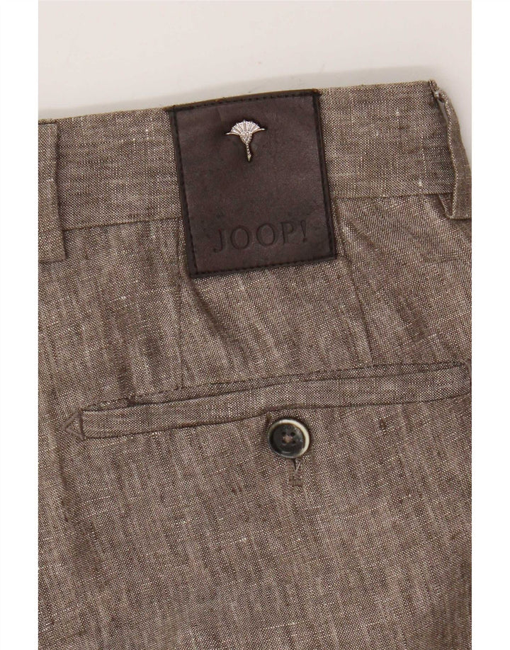 Calça feminina Joop Slim Suit W32 L32 bege