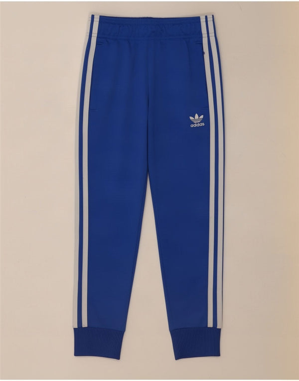 Adidas Meninas Calças de Treino Joggers 6-7 Anos Azul Poliéster