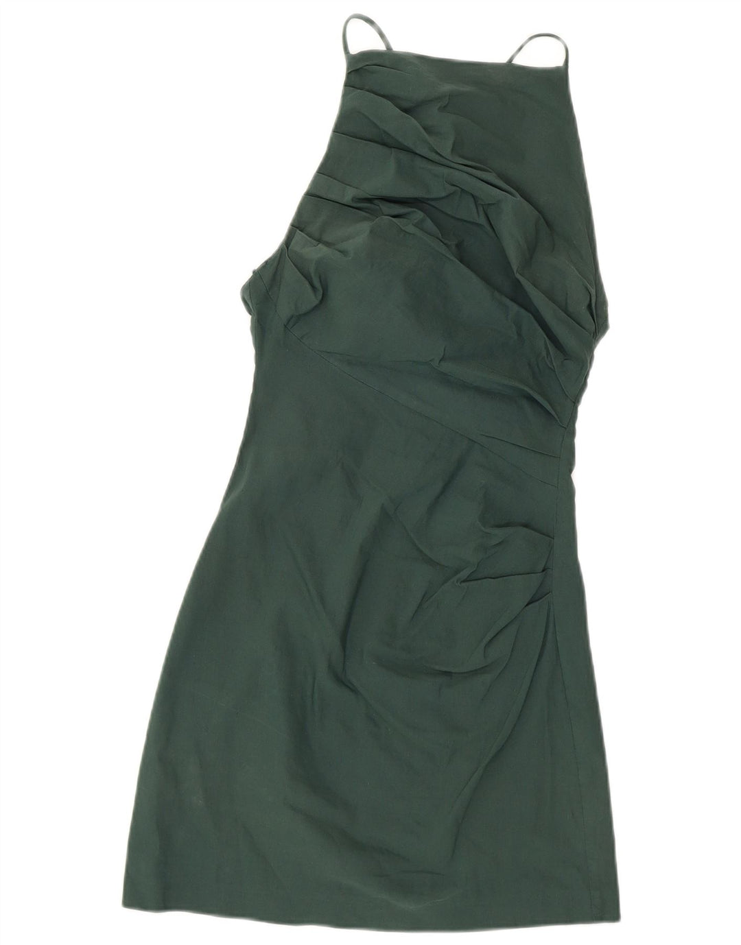 Vestido bodycon feminino Zara Reino Unido 8 pequeno verde