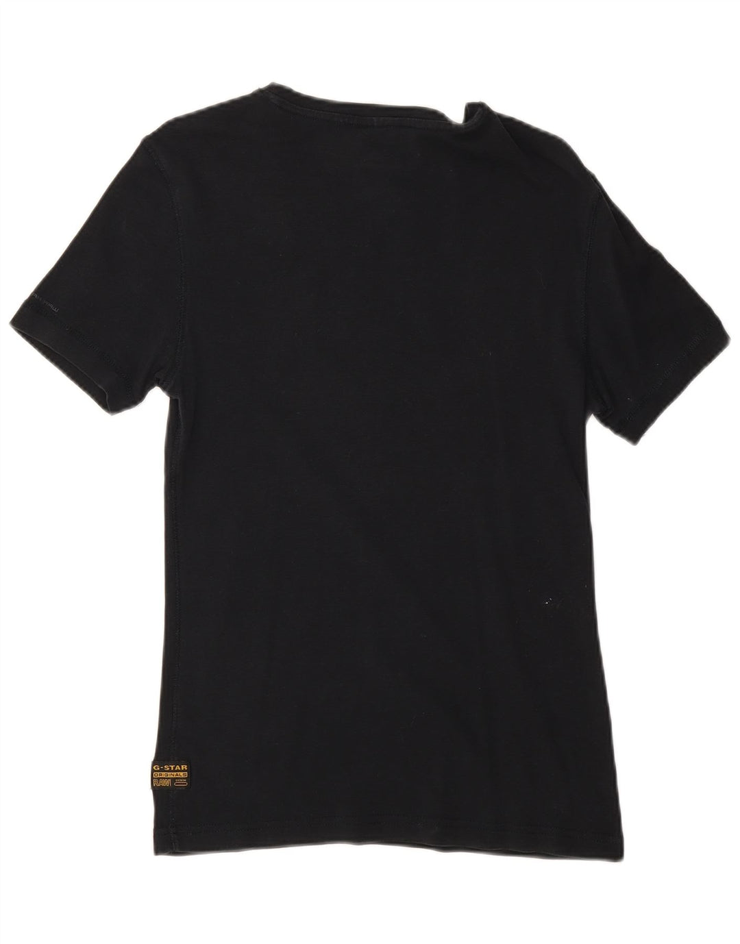 Camiseta feminina G-Star com estampa gráfica UK 12 médio azul marinho