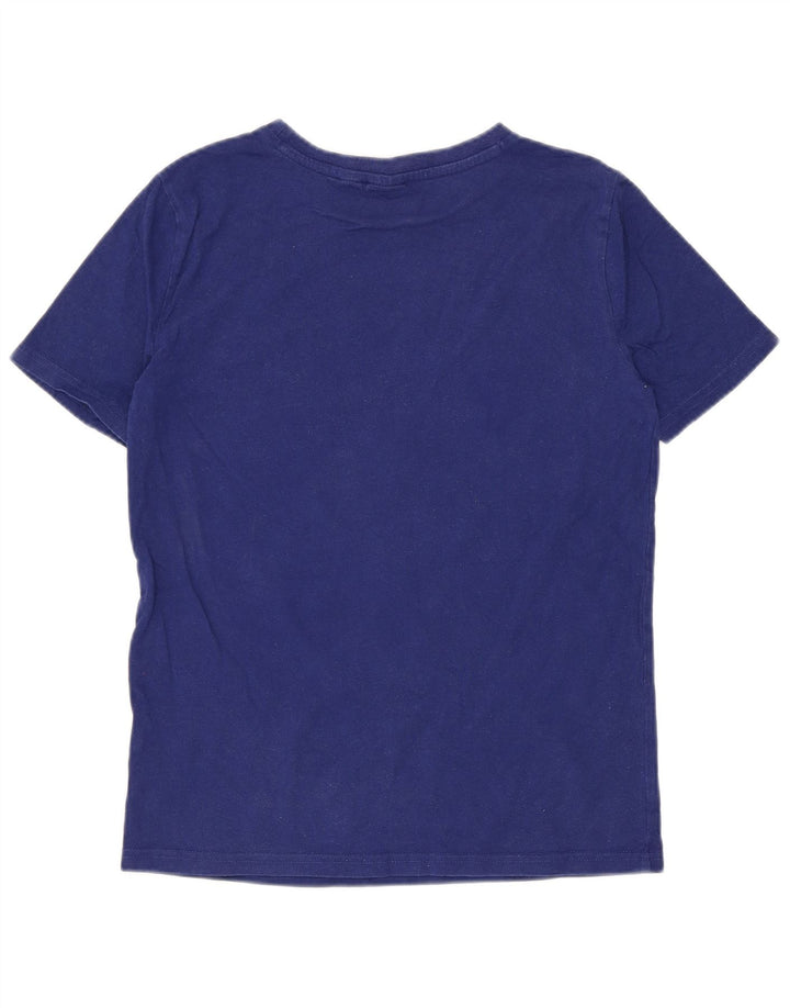 Camiseta Puma Boys Graphic Top 10-11 Anos Médio Algodão Azul