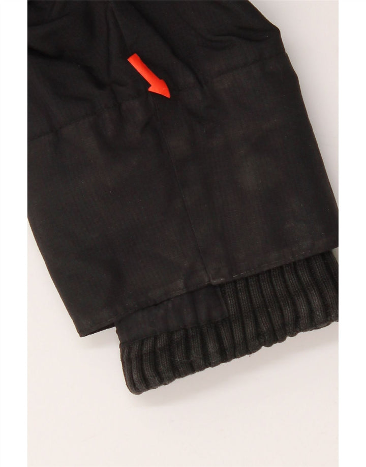 Jaqueta corta-vento masculina Superdry com capuz gráfico Reino Unido 38 médio preto nylon