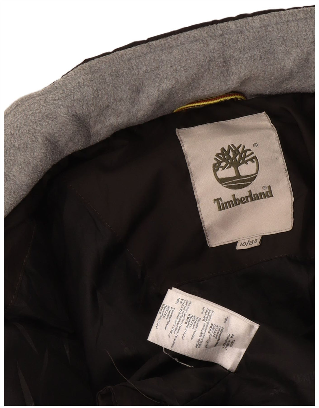 Casaco acolchoado Timberland Boys 9-10 anos preto poliéster