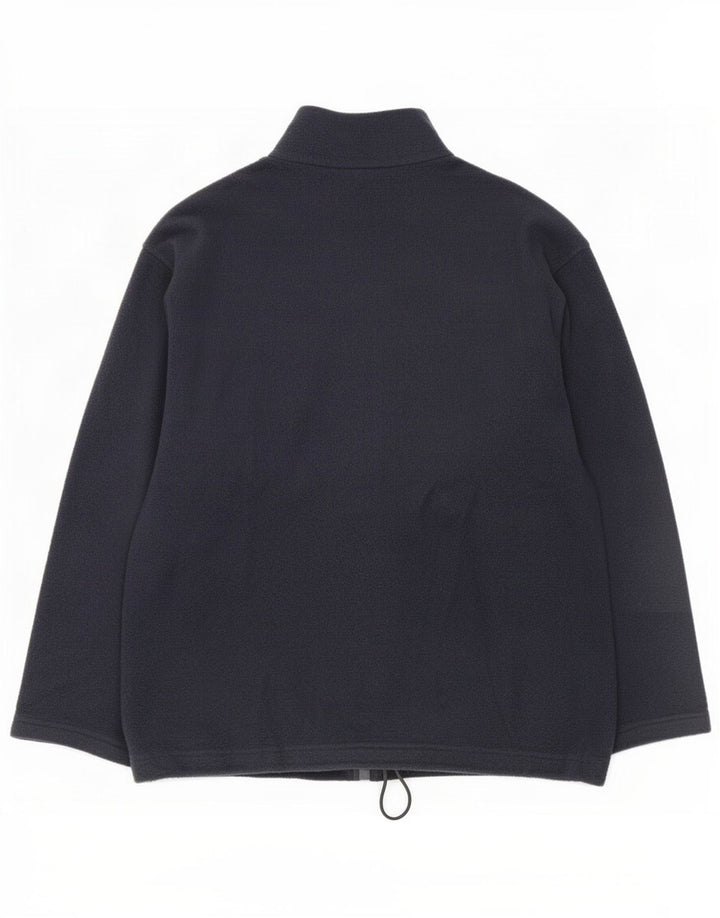 Jaqueta Marks & Spencer masculina St. Michael Fleece Reino Unido 40 grande azul marinho