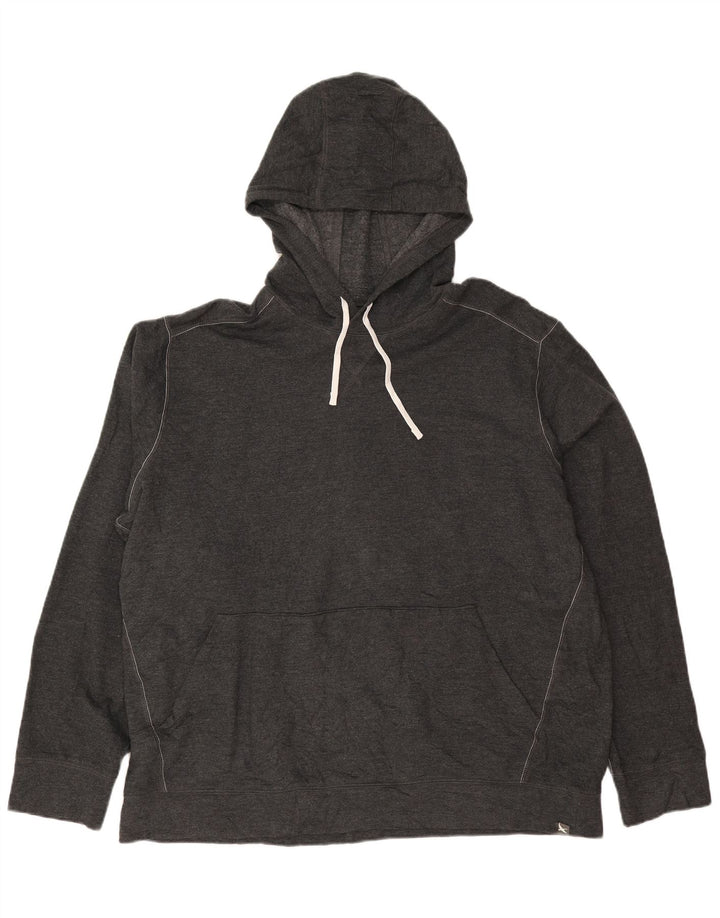 EDDIE BAUER Suéter masculino com capuz XL algodão cinza