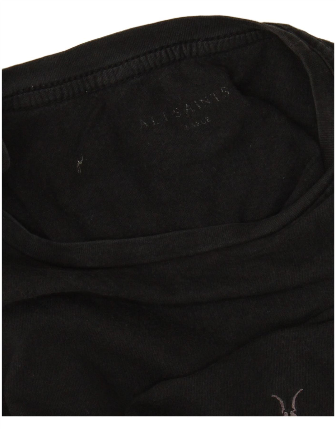 Camiseta masculina ALL SAINTS grande preta