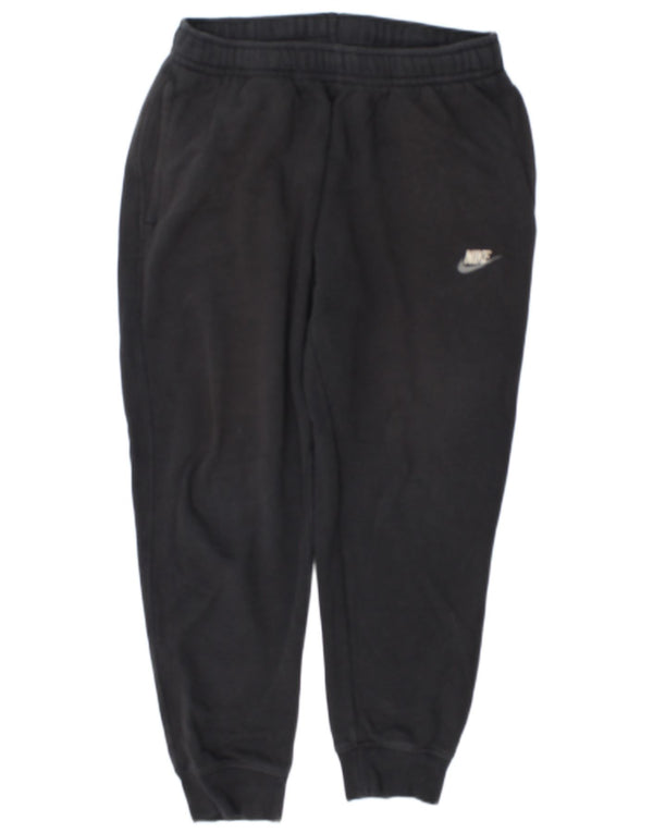 Nike Mens Treino Calças Joggers Médio Algodão Preto