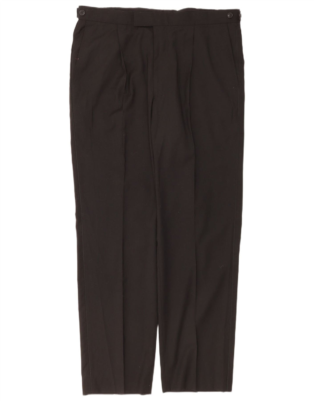 Calça masculina Marks & Spencer com pegged suit W36 L31 poliéster preto