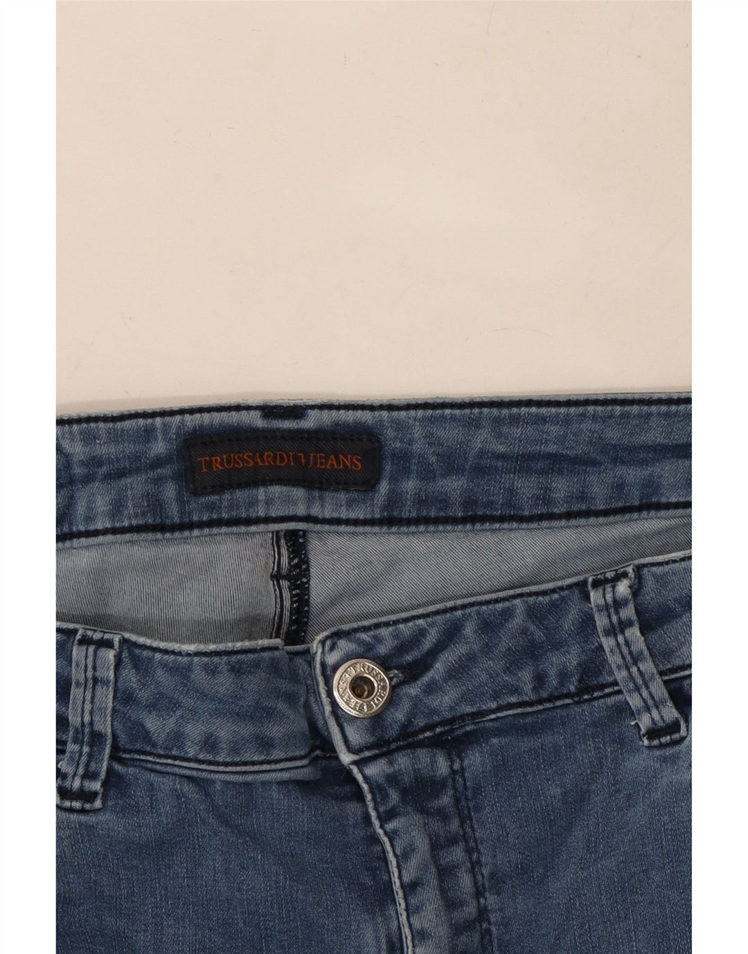 TRUSSARDI Jeans Slim Feminino W32 L27 Azul