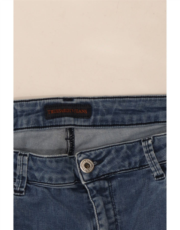 TRUSSARDI Jeans Slim Feminino W32 L27 Azul