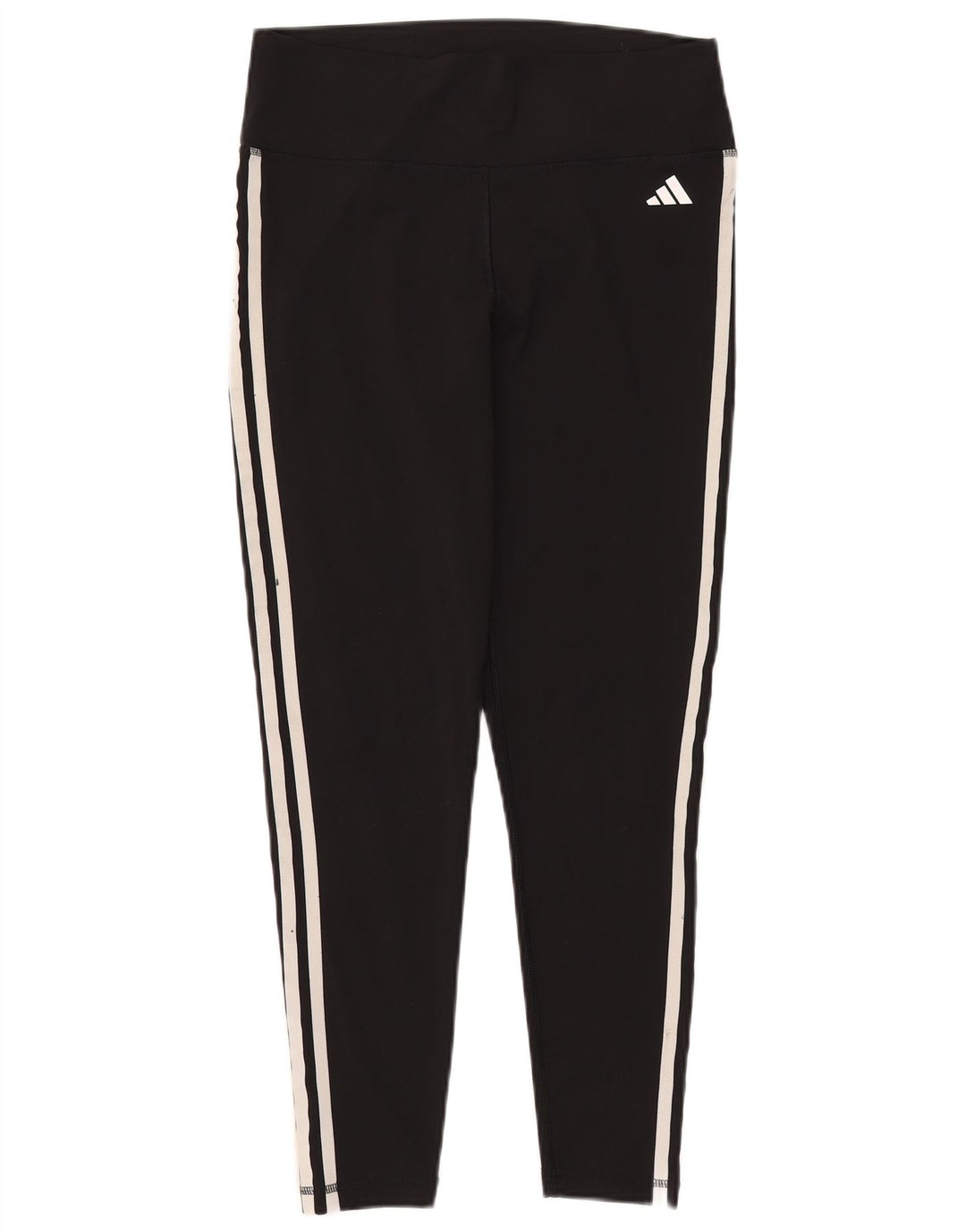 ADIDAS Womens Aeroready Leggings UK 16/18 Grande Preto Poliéster