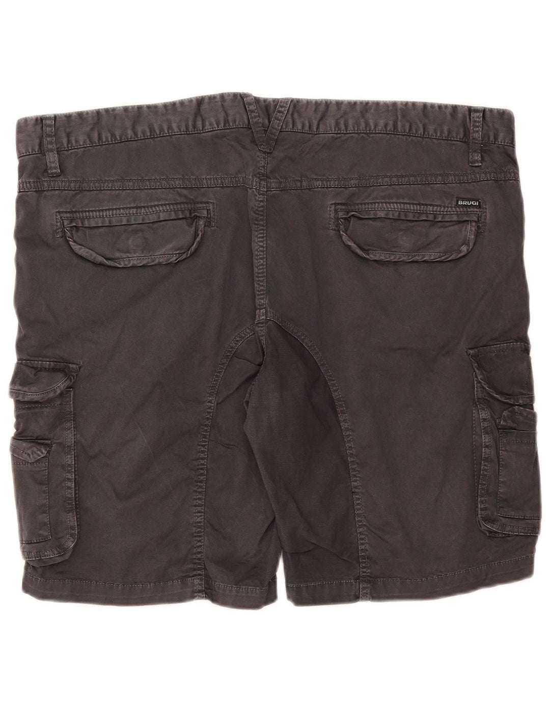 Shorts cargo masculino Brugi IT 58 4XL W42 cinza