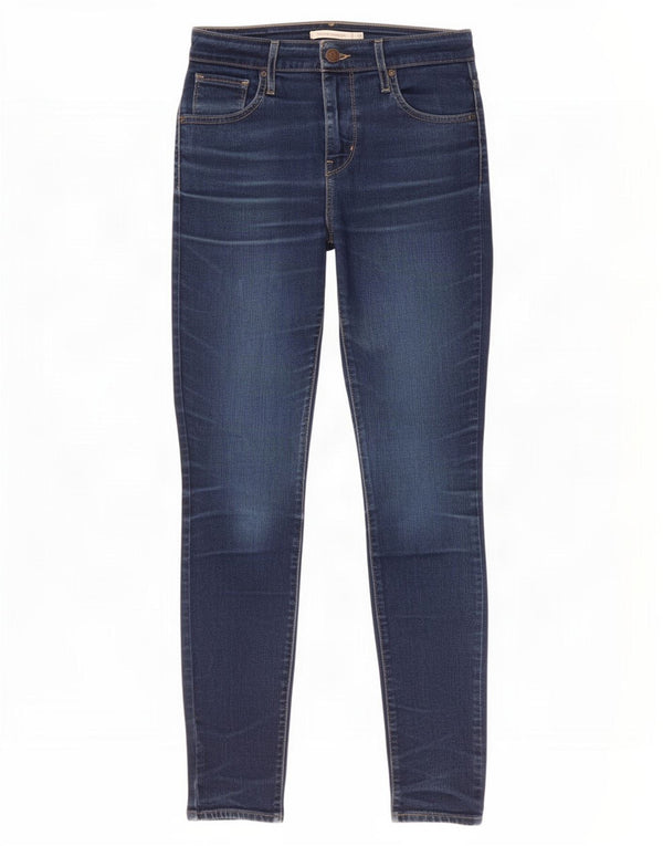 Calça jeans feminina Levi's 721 High Rise Skinny W26 L28 azul marinho algodão