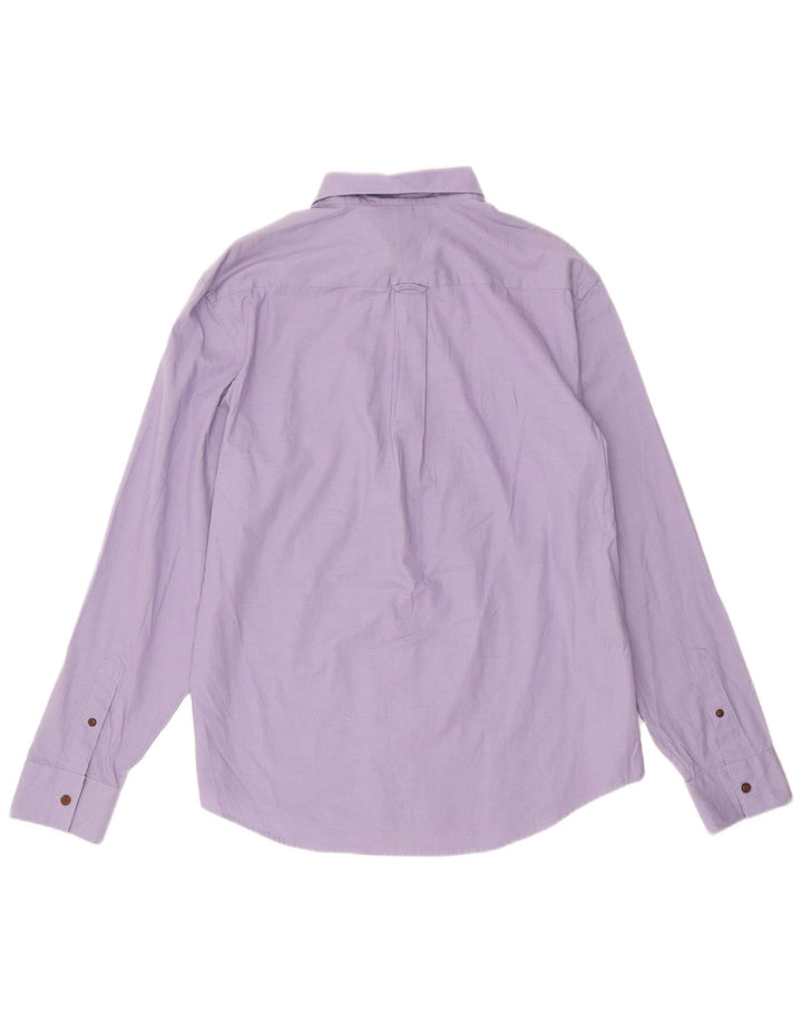 Camisa masculina PENGUIN Classic Fit grande algodão roxo