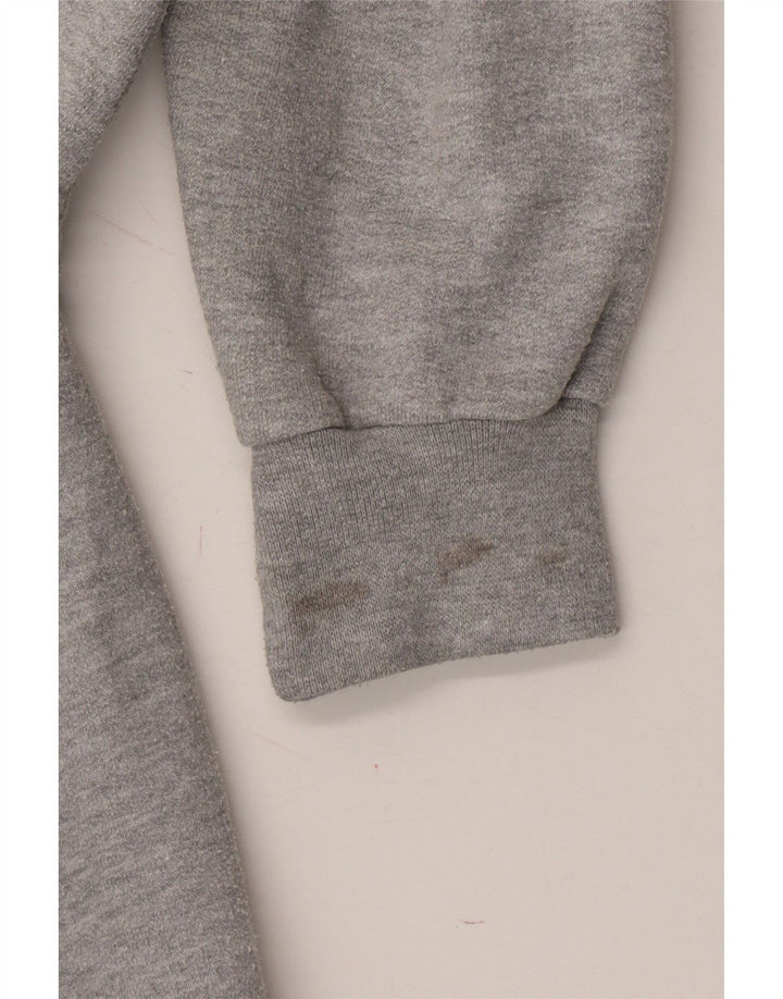 CHAMPION Mens Admirals Milwaukee Graphic Hoodie Jumper Medium Grey Cotton Vintage Champion and Second-Hand Champion from Messina Hembry 