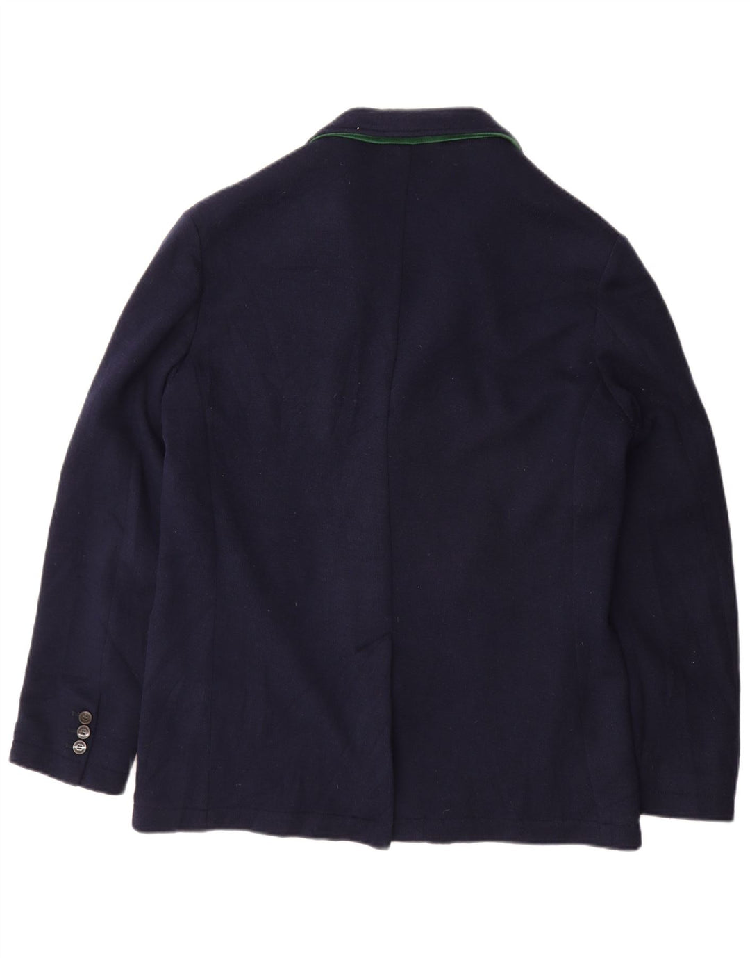 Jaqueta Blazer Masculina Fred Perry com 3 Botões IT 42 XL Azul Marinho Algodão